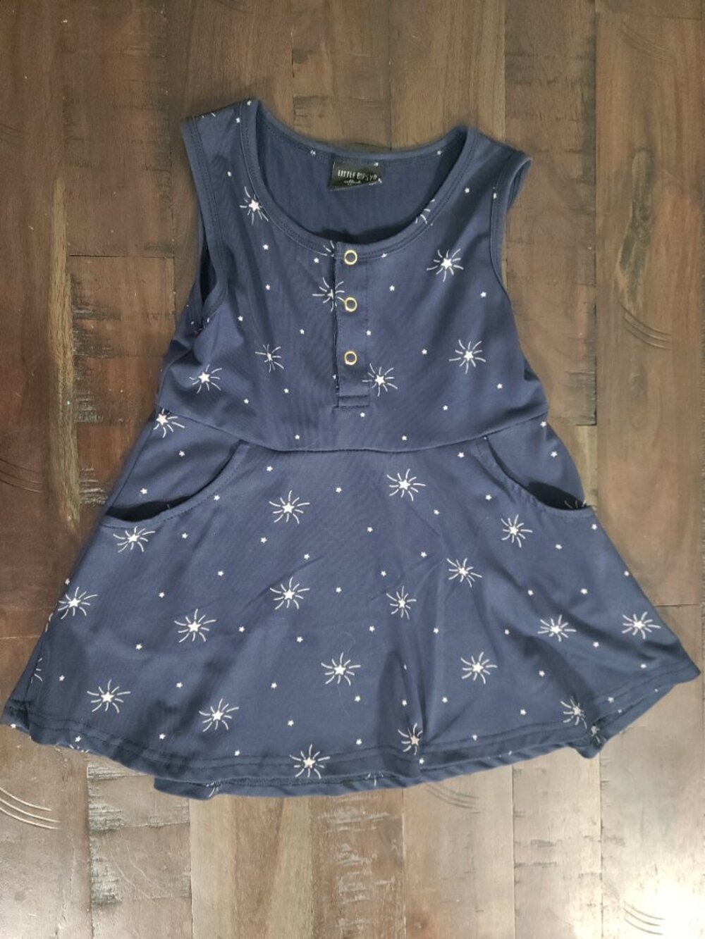 🤎 Little Bipsy Star Swoop Dress